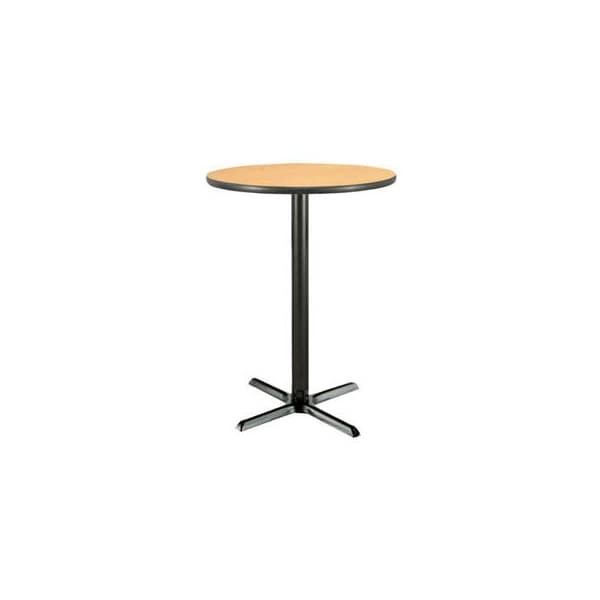 KFI 36" Round Bar Height Restaurant Table, Natural